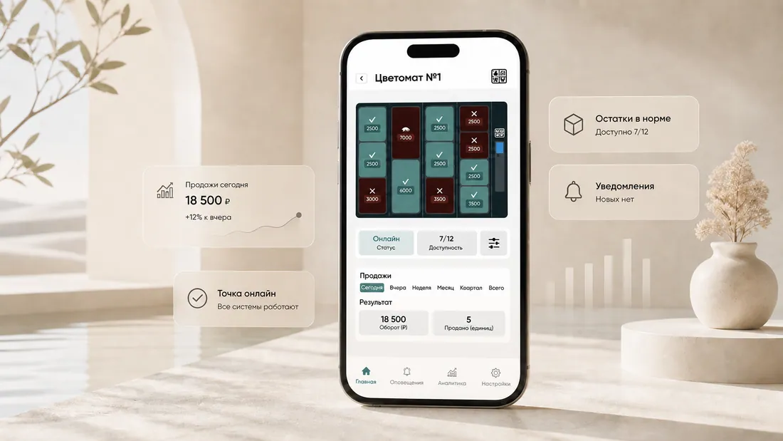 Digital-контур управления автоматом Цветарий