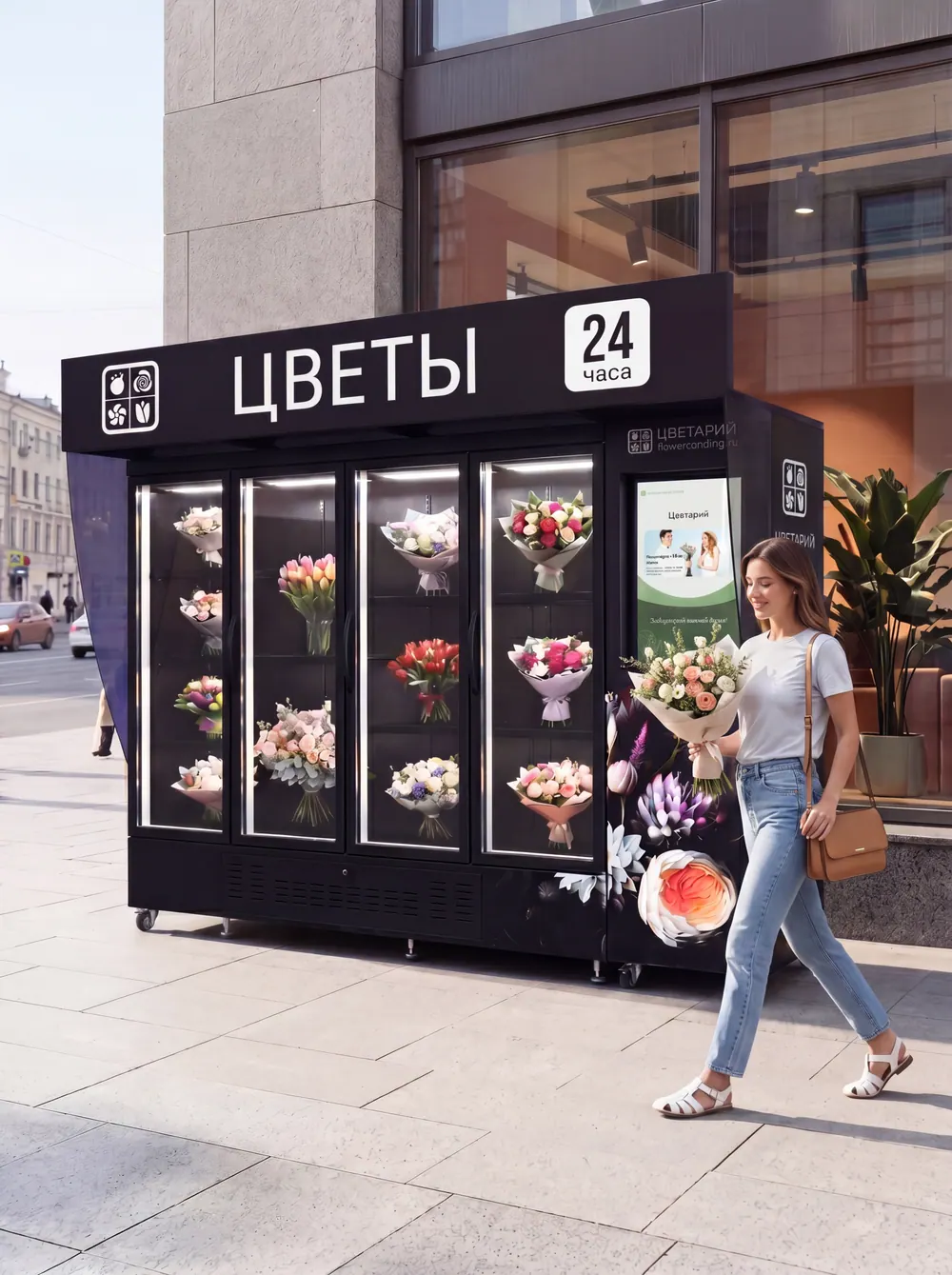 Автомат Цветарий в локации